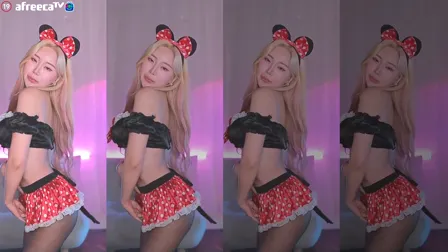 AfreecaTV主播夏娃BJ이브면다야2022年3月16日直播视频舞蹈剪辑205936